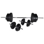 Dvoročna utež + 2 enoročni uteži 60,5 kg - Image 2