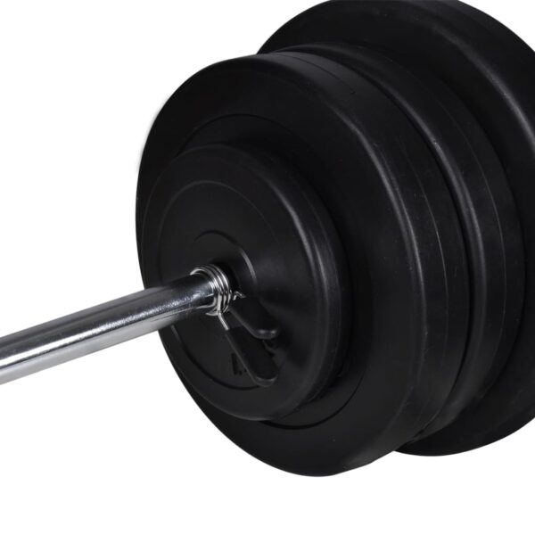 Dvoročna utež + 2 enoročni uteži 60,5 kg - Image 3