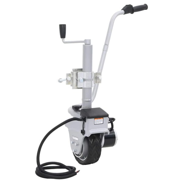 Podporno kolo za prikolico motorizirano 12 V 350 W aluminij