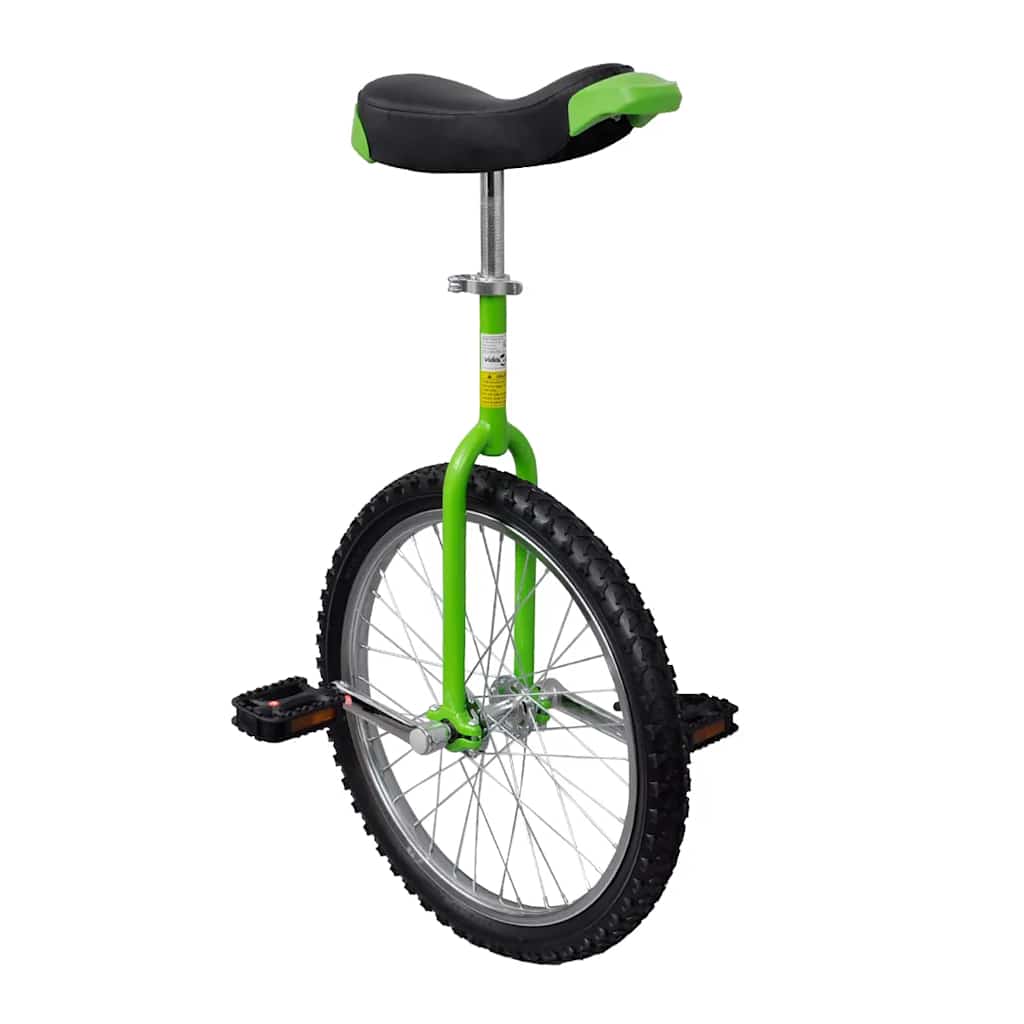 Zelen nastavljiv monocikel 20″