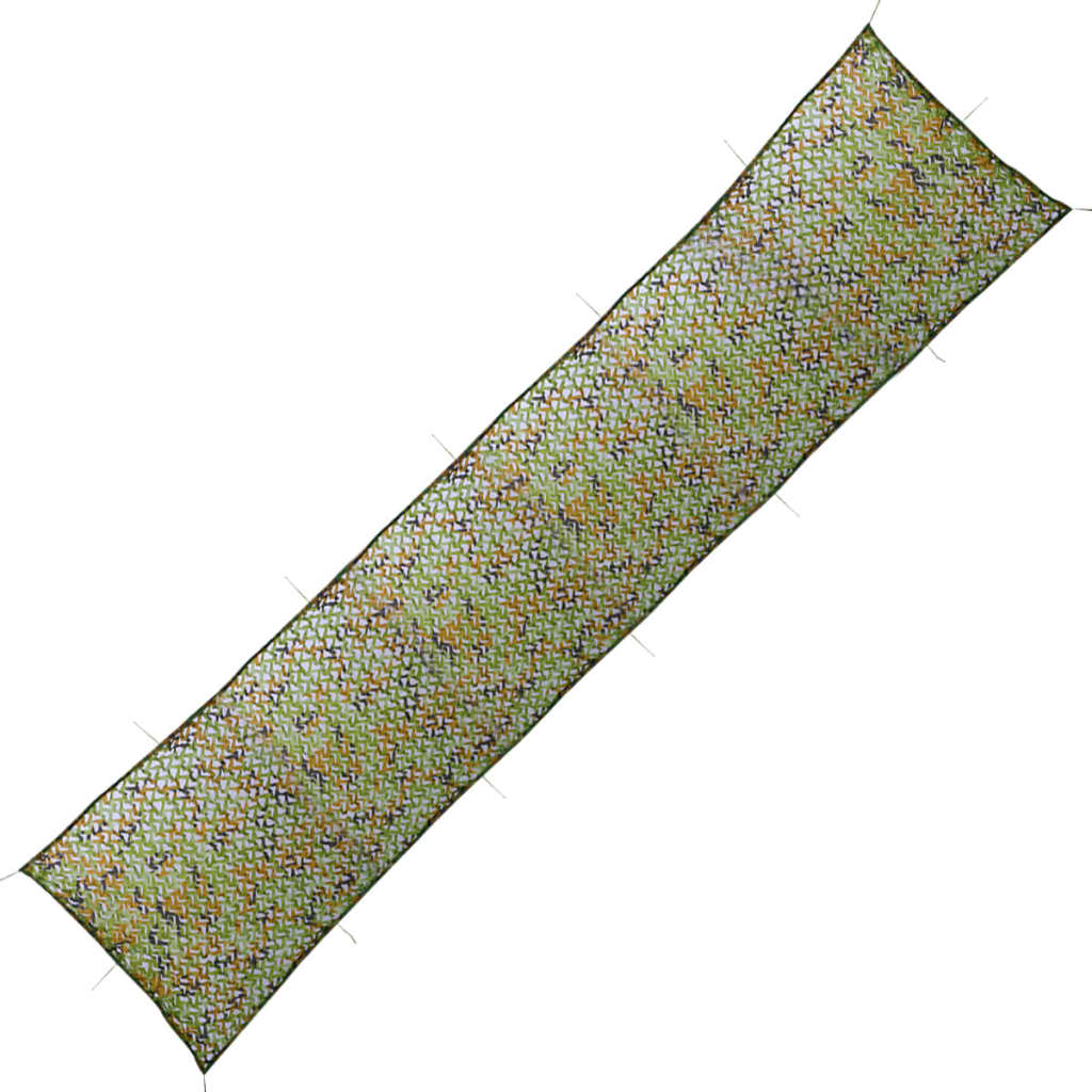 Kamuflažna Mreža z Vrečo za Shranjevanje 1,5x7m