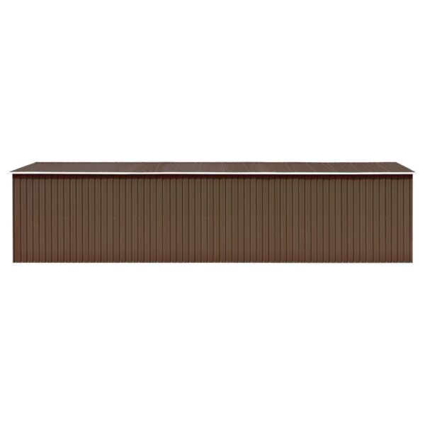 Vrtna lopa rjava 257x779x181 cm pocinkano jeklo - Image 2