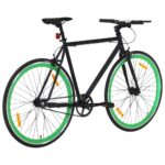 Kolo z eno prestavo črno in zeleno 700c 51 cm - Image 3