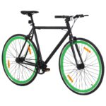 Kolo z eno prestavo črno in zeleno 700c 59 cm - Image 2