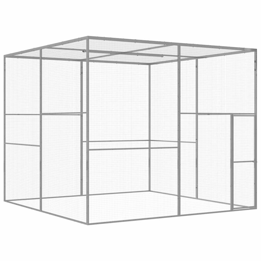 Mačja kletka 3x3x2,5 m pocinkano jeklo