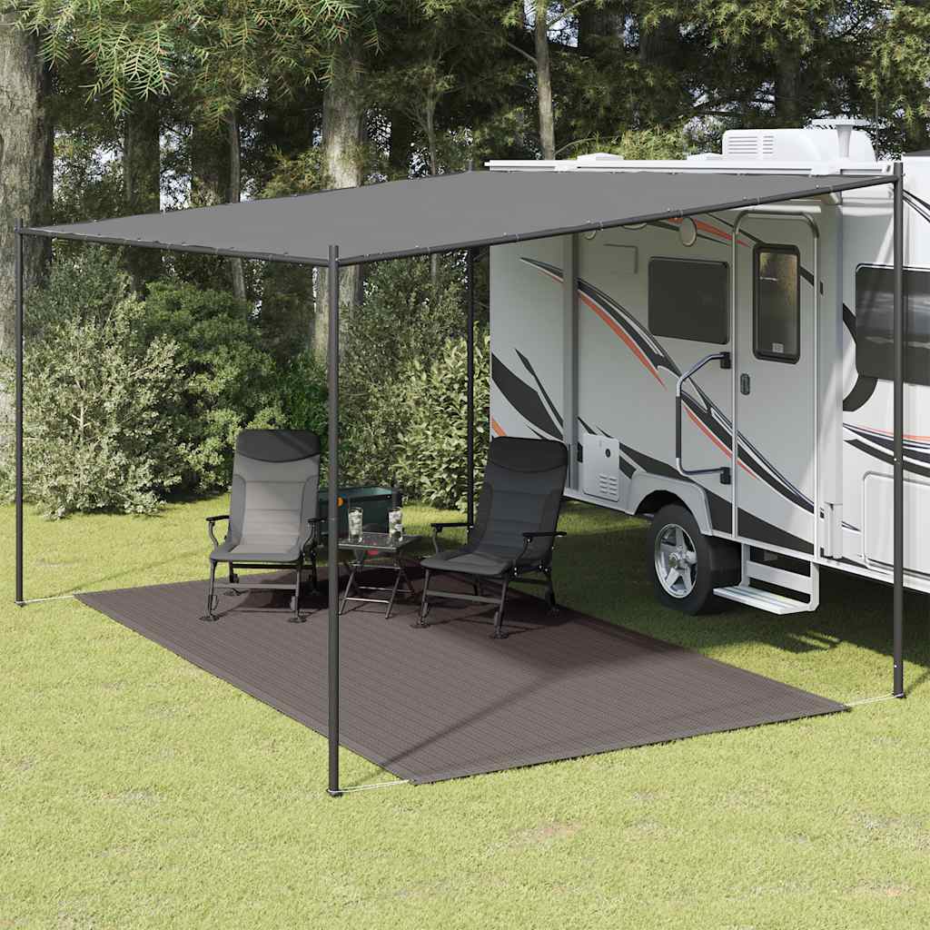 Preproga za šotor 250×450 cm antracitna
