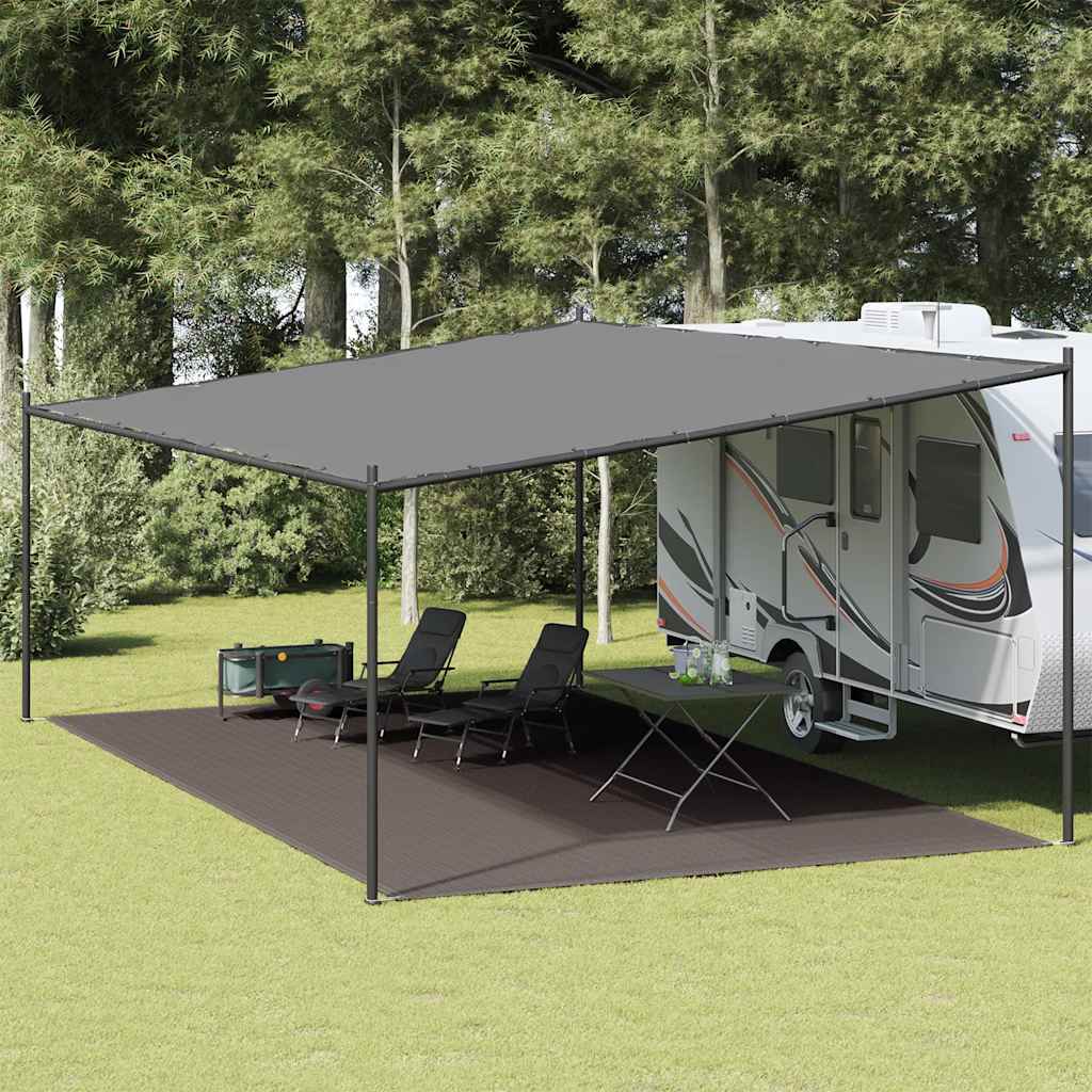 Preproga za šotor 400×600 cm antracitna