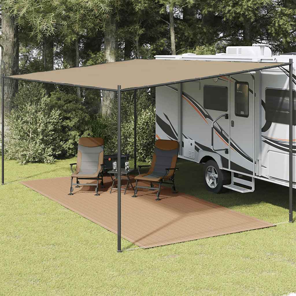 Preproga za šotor 250×600 cm taupe