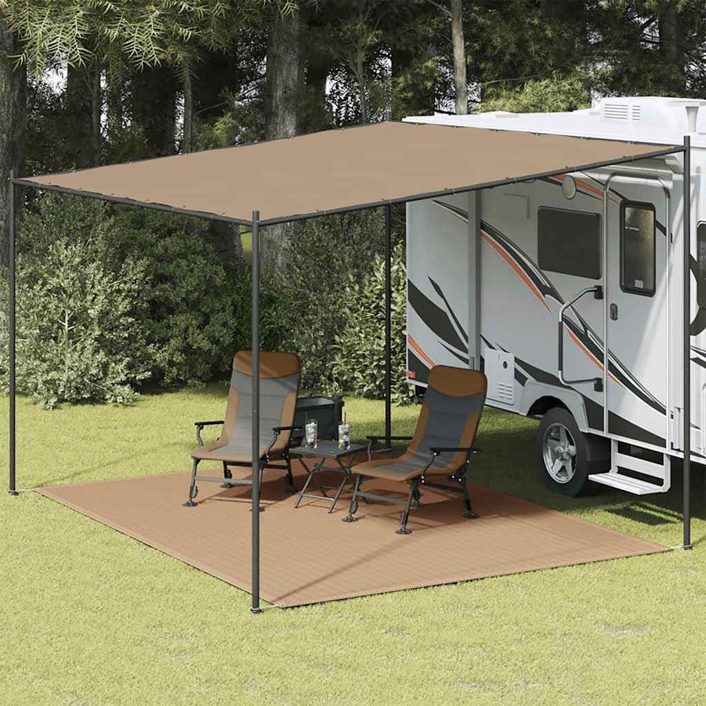 Preproga za šotor 300×400 cm taupe