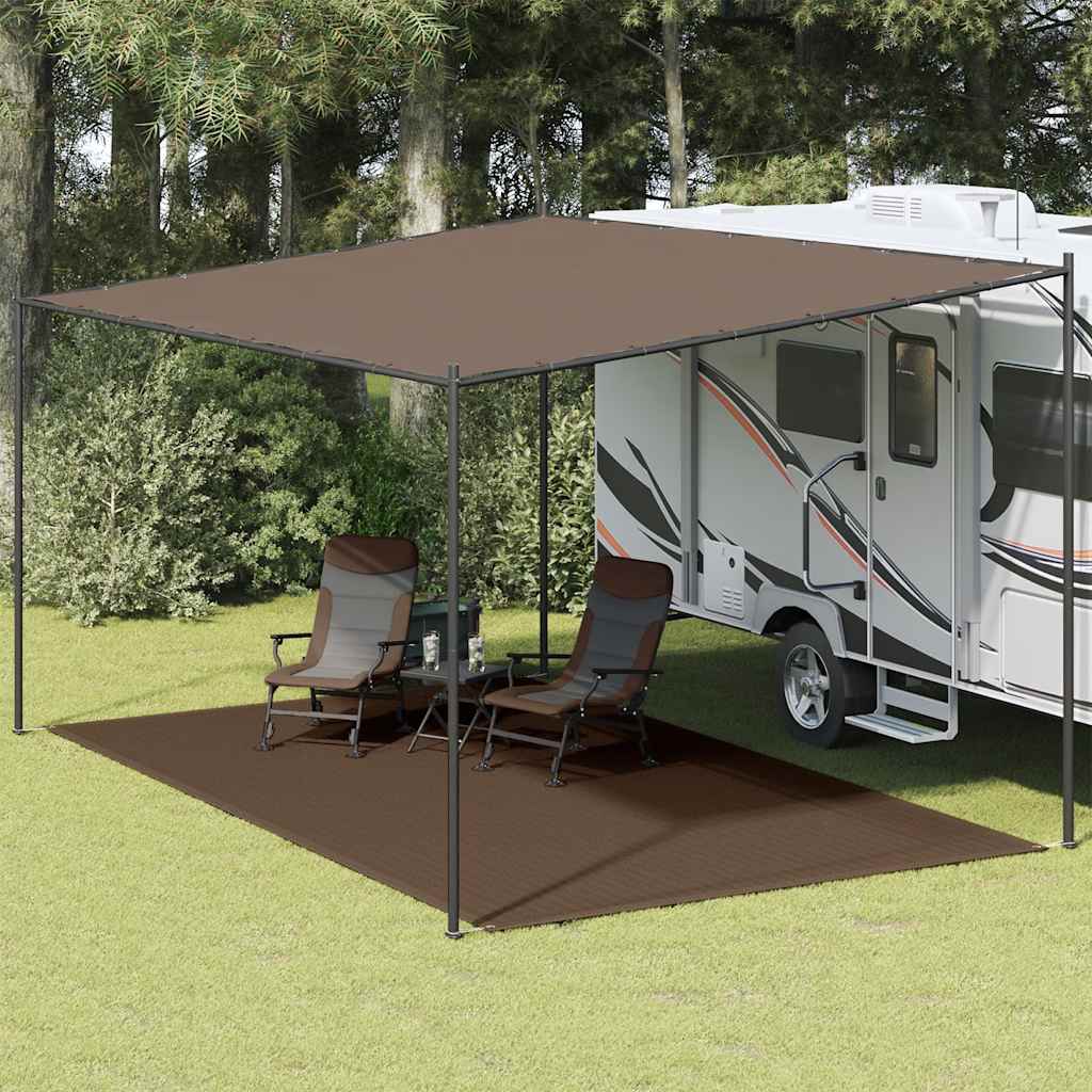 Preproga za šotor 300×600 cm rjava