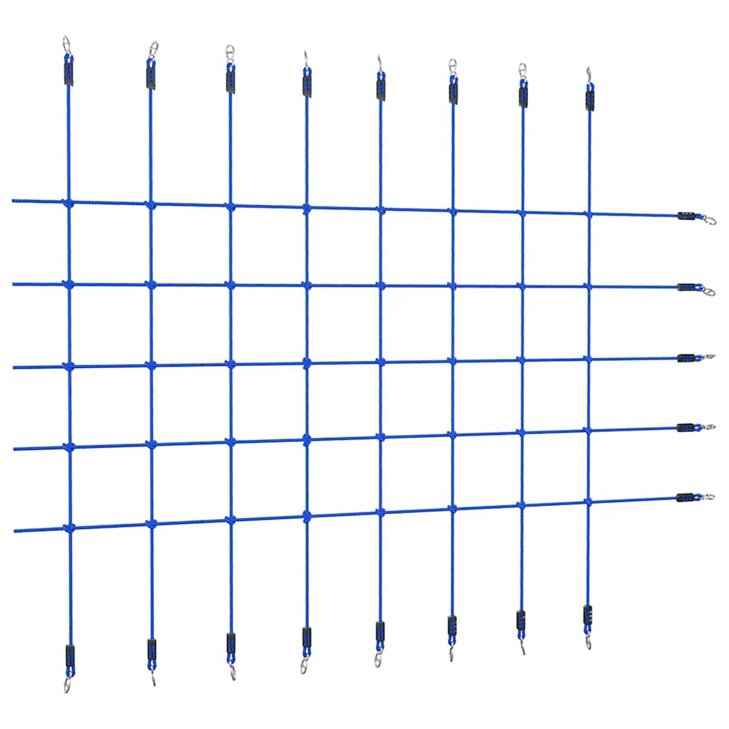 Plezalna mreža 200×150 cm modra