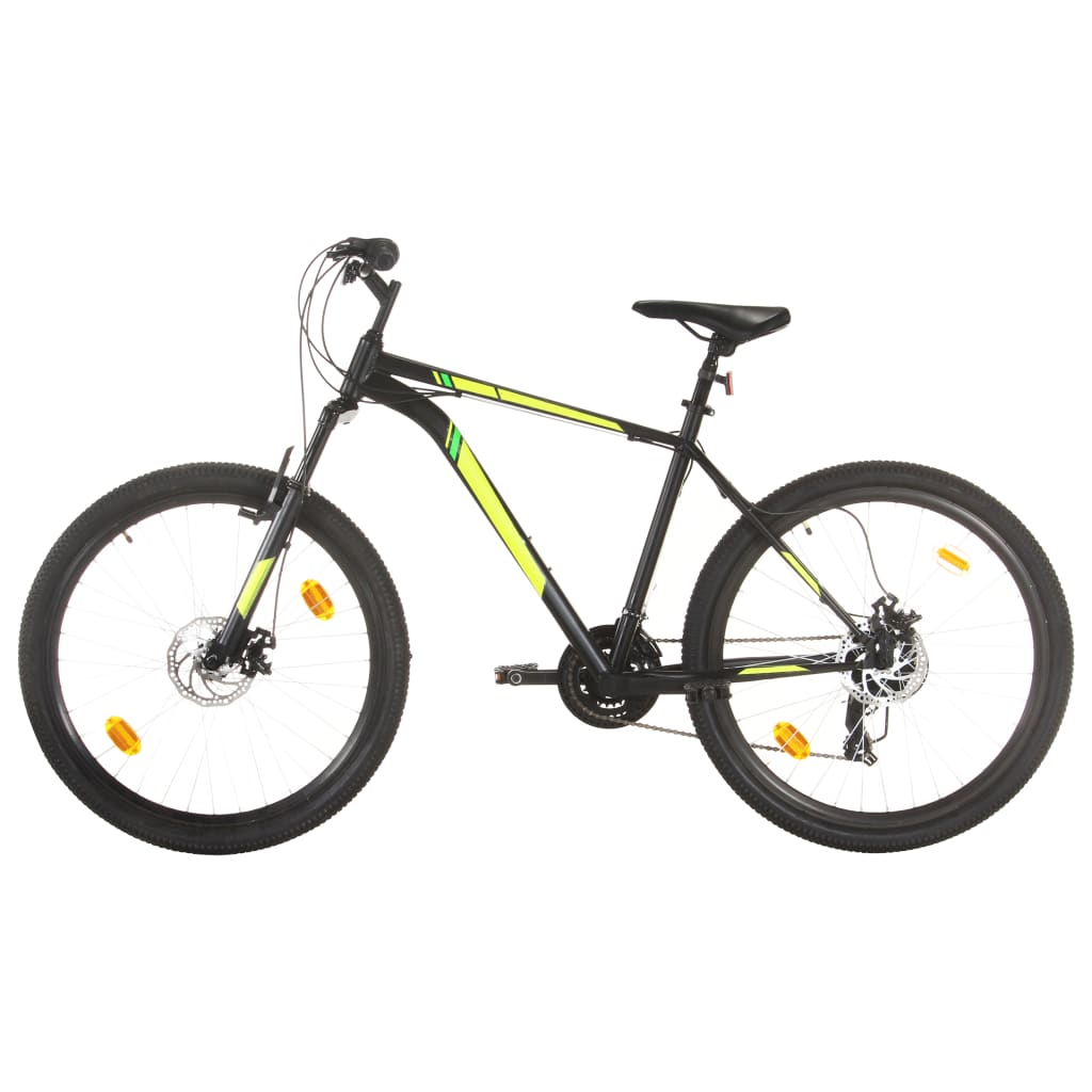 Gorsko kolo z 21 prestavami 27,5″ kolo 42 cm črno