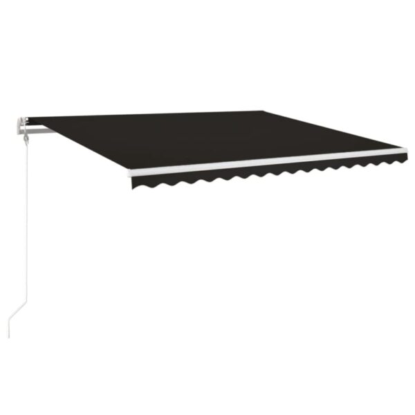 Avtomatsko zložljiva tenda 450x350 cm antracitna - Image 2