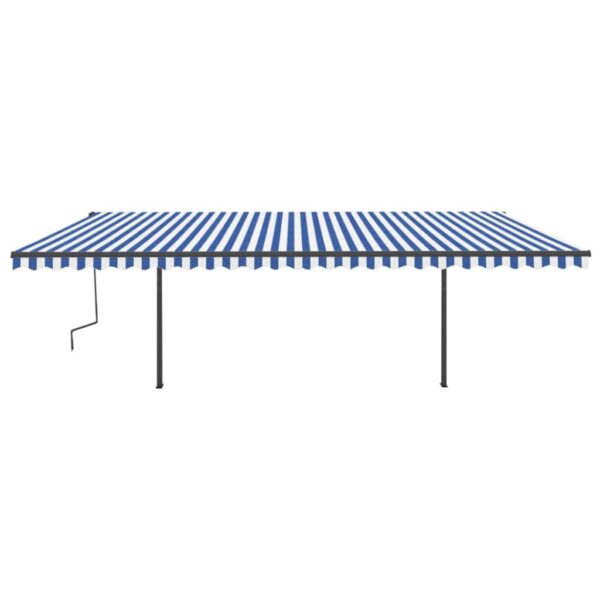 Avtomatska tenda LED + senzor 6x3,5 cm modra in bela - Image 3
