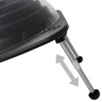 Solarni grelci za bazen 5 kosov 75x75x36 cm HDPE aluminij - Image 3