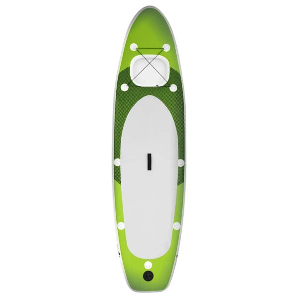 Napihljiva SUP deska zelene barve 330x76x10 cm - Image 3