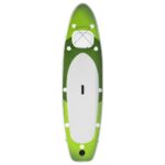 Napihljiva SUP deska zelene barve 360x81x10 cm - Image 3