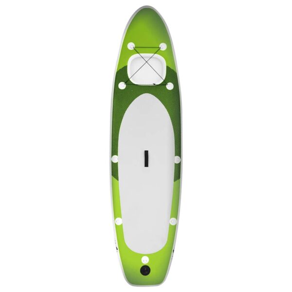 Napihljiva SUP deska zelene barve 360x81x10 cm - Image 3