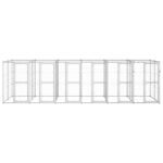 Zunanji pasji boks pocinkano jeklo 14,52 m² - Image 2
