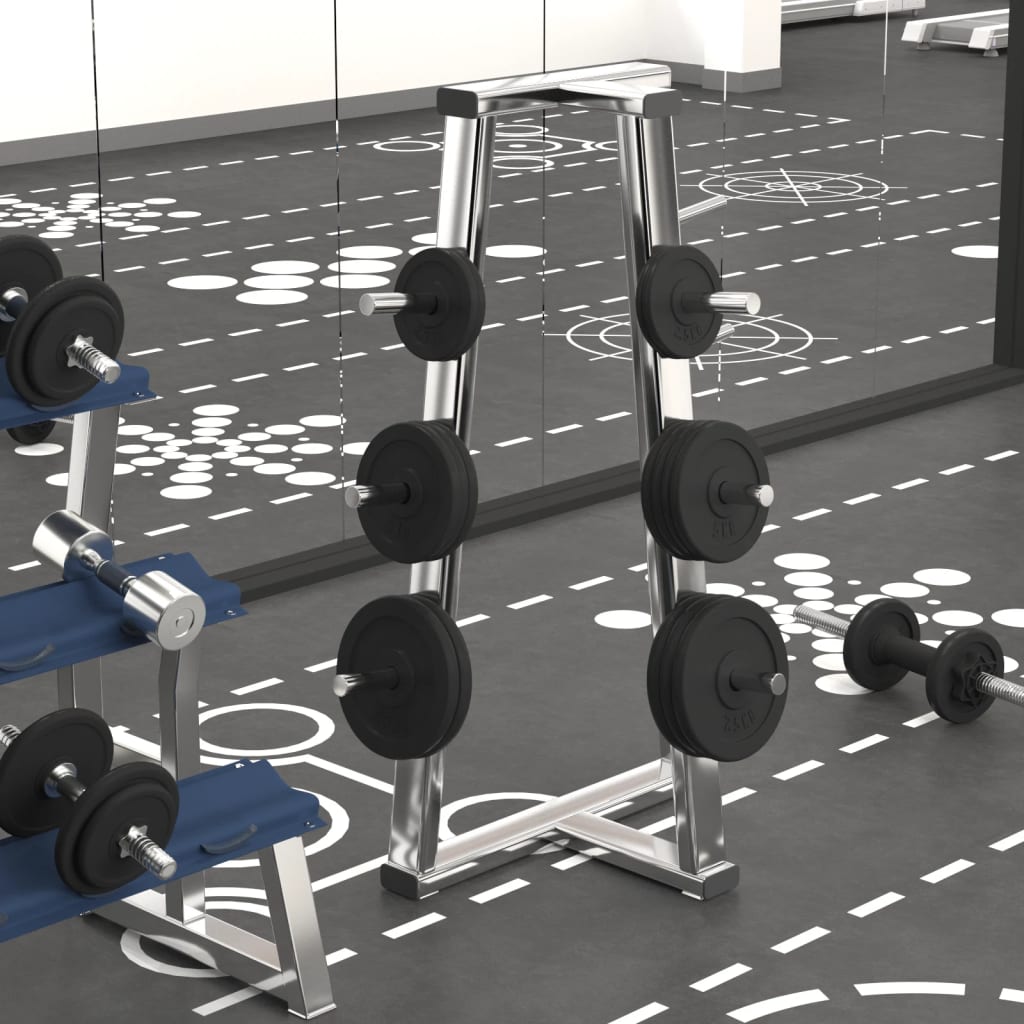 Uteži 6 kosov 30 kg lito železo