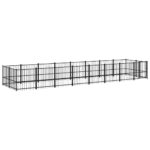 Zunanji pasji boks jeklo 15,02 m² - Image 2