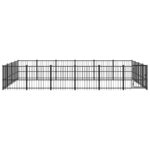 Zunanji pasji boks jeklo 22,58 m² - Image 3