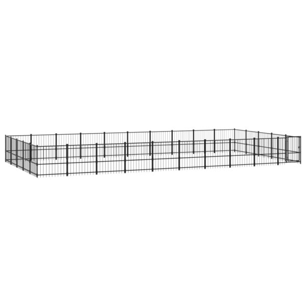 Zunanji pasji boks jeklo 47,05 m² - Image 2