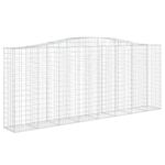 Obokane gabion košare 25kosov 400x50x160/180cm pocinkano železo - Image 3