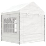 Paviljon s streho bel 17,84x2,28x2,69 m polietilen - Image 3