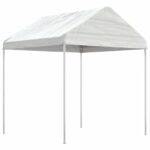 Paviljon s streho bel 20,07x2,28x2,69 m polietilen - Image 2