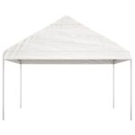 Paviljon s streho bel 17,84x4,08x3,22 m polietilen - Image 3