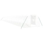 Rastlinjak z jeklenim okvirjem bel 66 m² 22x3x2 m - Image 2