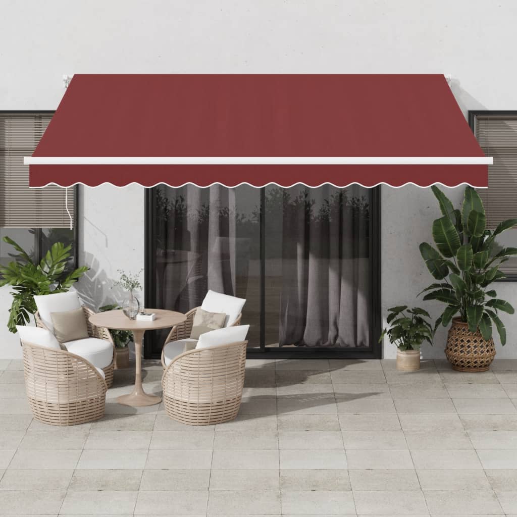 Avtomatsko zložljiva tenda LED bordo 400×350 cm