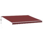 Avtomatsko zložljiva tenda LED bordo 450x350 cm - Image 2