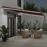 Ročno zložljiva tenda LED bordo 600x350 cm - Image 3