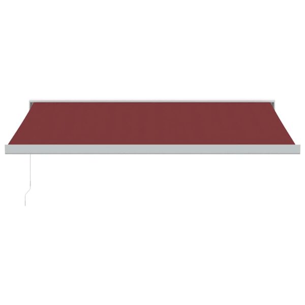 Ročno zložljiva tenda bordo 400x300 cm - Image 3