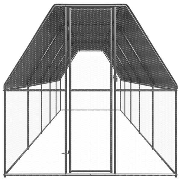 Kokošnjak 2x10x2 m pocinkano jeklo - Image 2