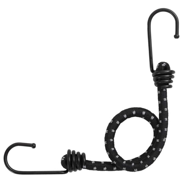 Bungee vrv z odsevnimi trakovi in kavlji 50 kosov 38 cm - Image 3