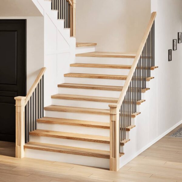Podloge za stopnice 16 kosov 110x30x2 cm trdna hrastovina