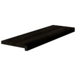 Podloge za stopnice 12 kosov rjave 80x25x2 cm trdna hrastovina - Image 3