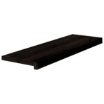 Podloge za stopnice 16 kosov rjave 80x25x2 cm trdna hrastovina - Image 3