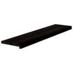 Podloge za stopnice 16 kosov rjave 110x30x2 cm trdna hrastovina - Image 3