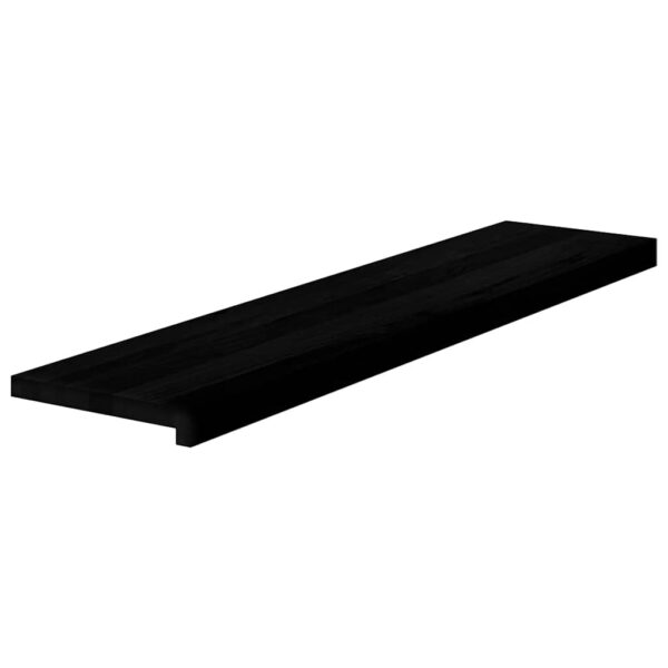 Podloge za stopnice 20 kosov rjave 110x30x2 cm trdna hrastovina - Image 3