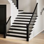 Podloge za stopnice 20 kosov rjave 110x30x2 cm trdna hrastovina