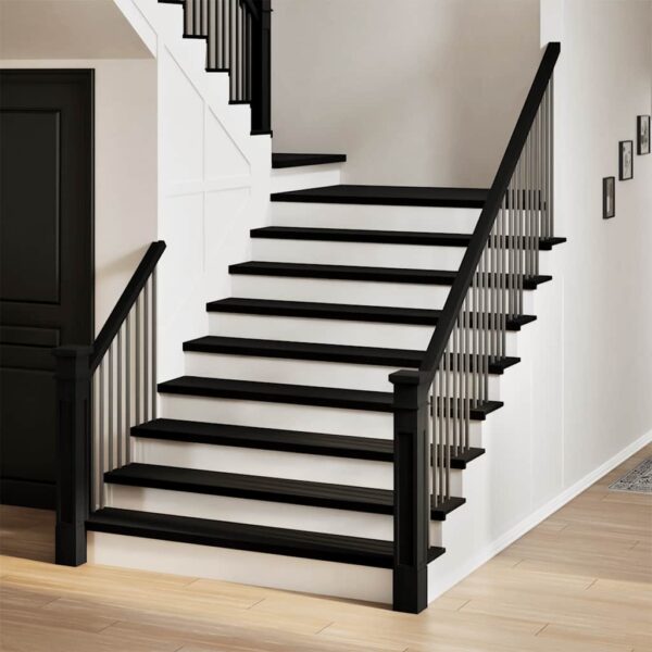 Podloge za stopnice 20 kosov rjave 110x30x2 cm trdna hrastovina