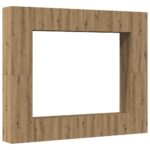 8 kosov stenske TV omarice Artisan Oak Engineered Wood - Image 2