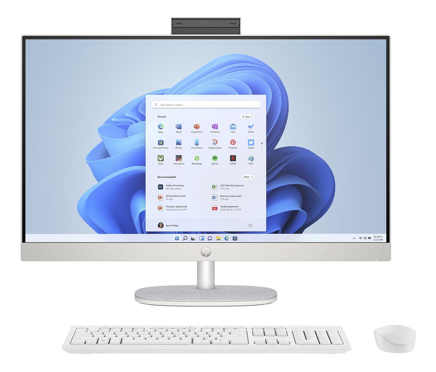 Računalnik HP All-in-One 27-cr0047no / AMD Ryzen™ 7 / RAM 16 GB / SSD Disk