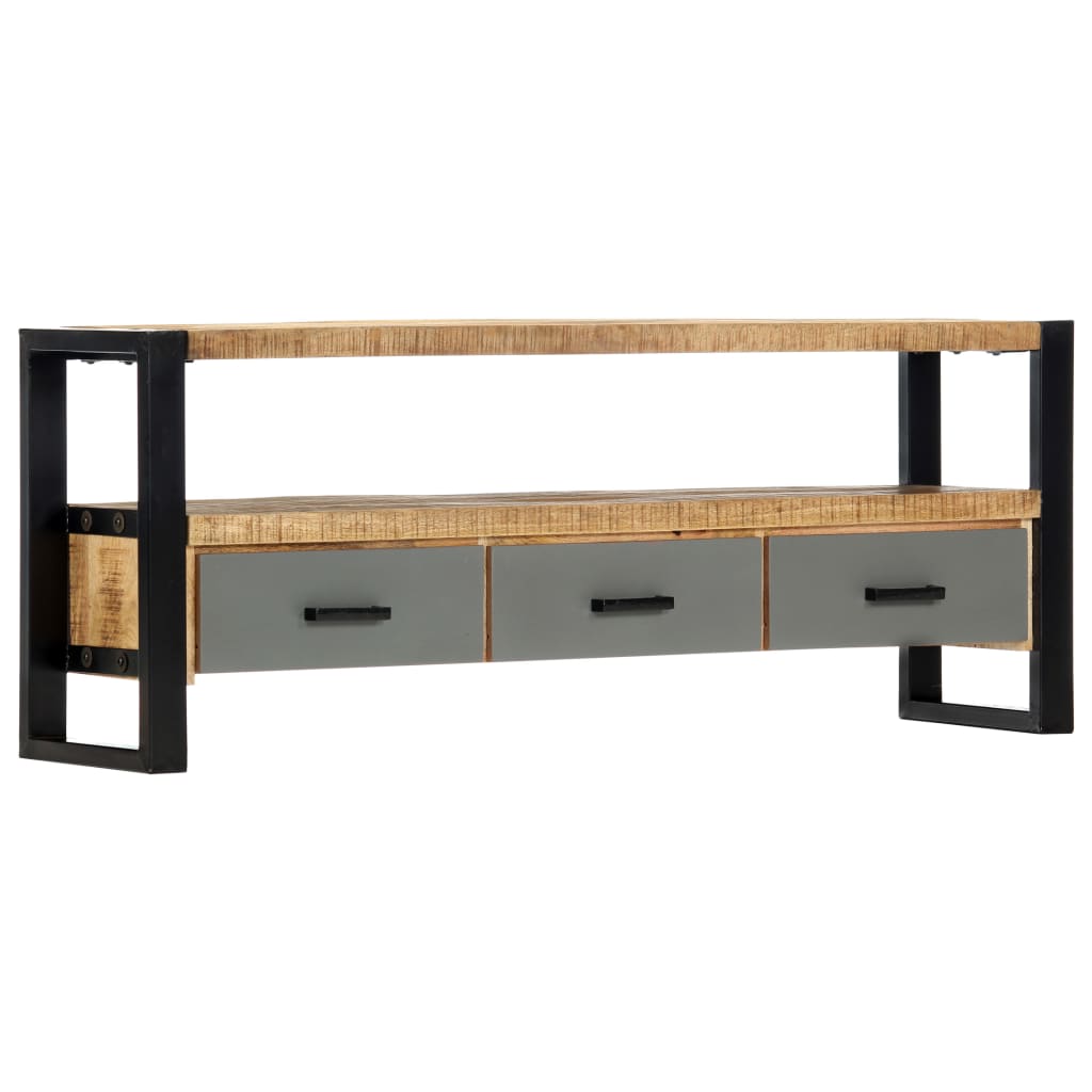 TV omarica 130x30x50 cm trden mangov les