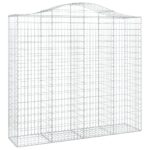 Obokane gabion košare 25kosov 200x50x180/200cm pocinkano železo - Image 3