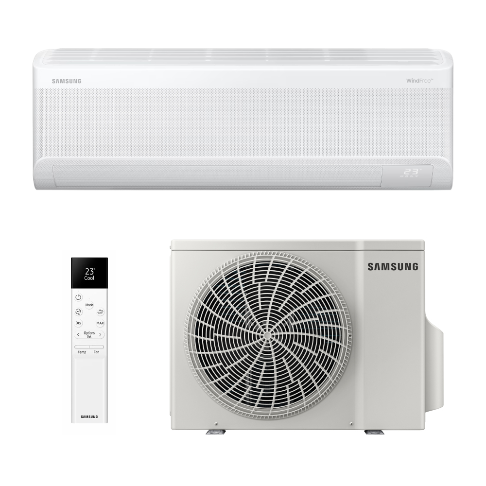 Samsung AR70F09C1AWNEU/AR70F09C1AWXEU 2,5kW klima WindFreeTM Avant S2 White, A+++ z montažo